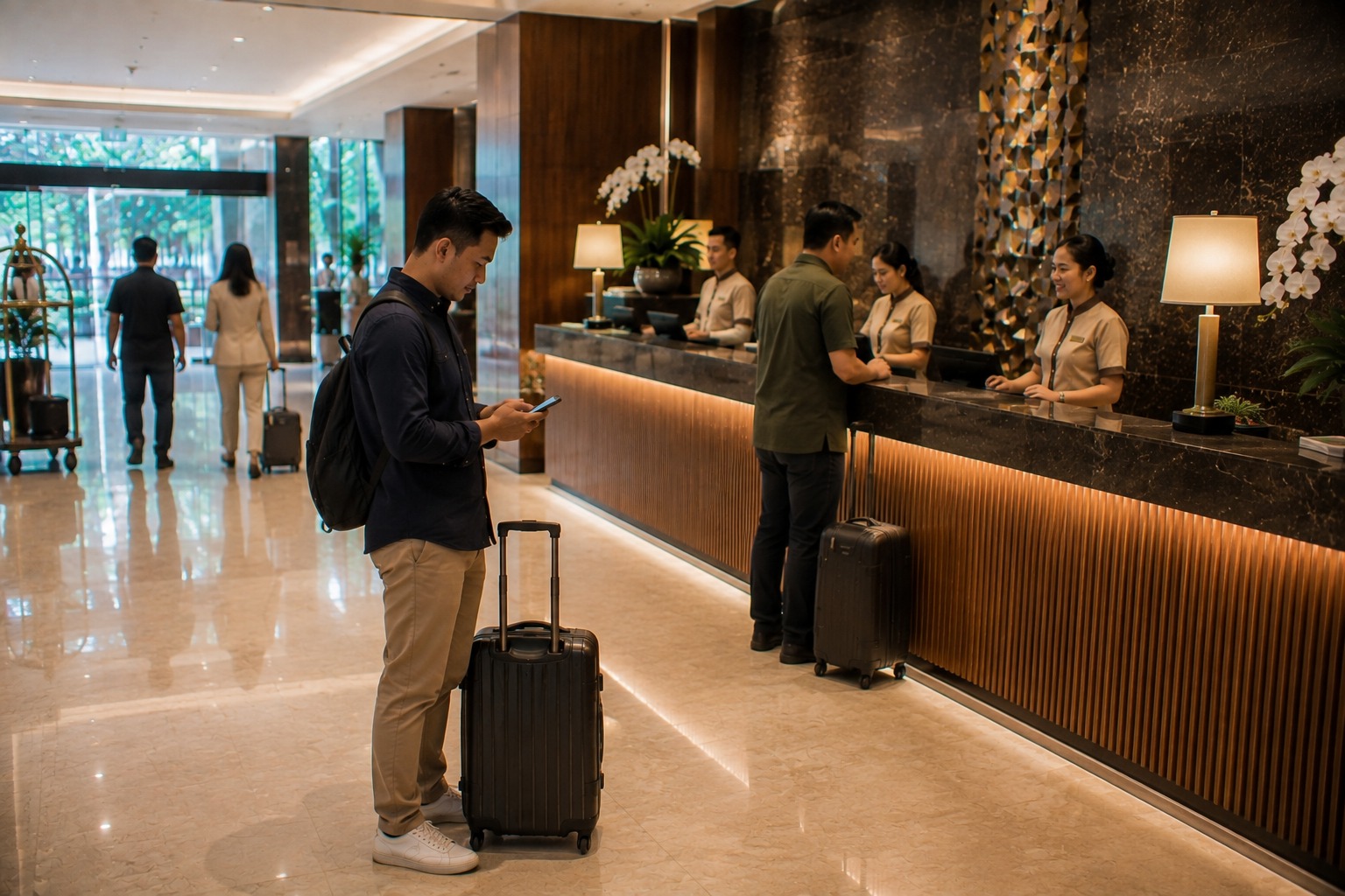 Mobile Check-In Hotel: Mengoptimalkan Arrival Experience dan Efisiensi Front Office