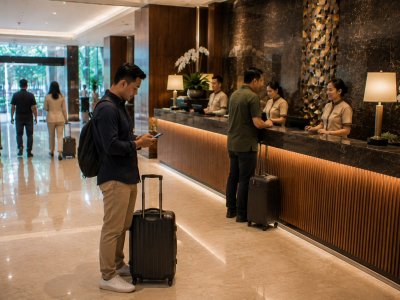 Mobile Check-In Hotel: Mengoptimalkan Arrival Experience dan Efisiensi Front Office