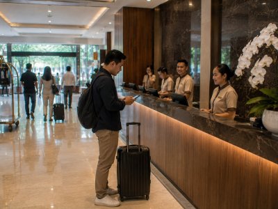 Digital Check-In Hotel: Mengubah Front Office dari Proses Administratif Menjadi Guest Experience Engine