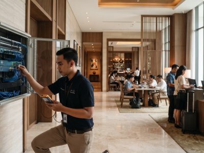 Monitoring Jaringan Hotel