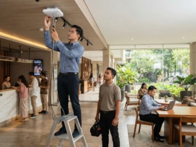 Cara Setting WiFi Hotel