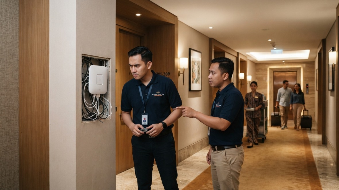 Kesalahan Instalasi WiFi Hotel yang Sering Terjadi
