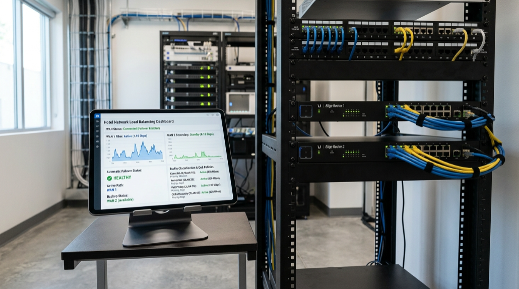 Load Balancing Internet Hotel