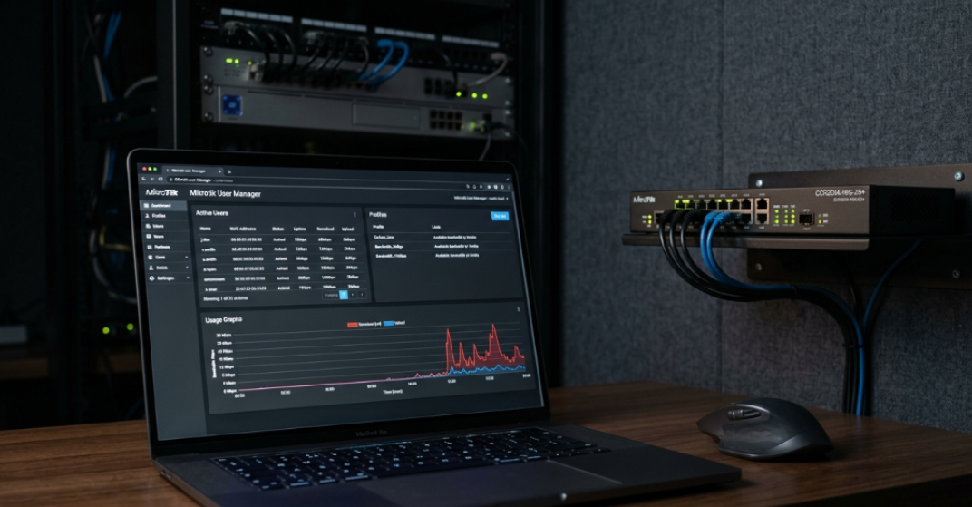 User Manager Mikrotik untuk Hotel