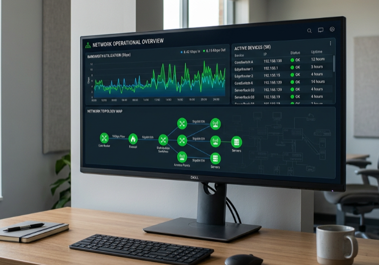 Monitoring Mikrotik Hotel