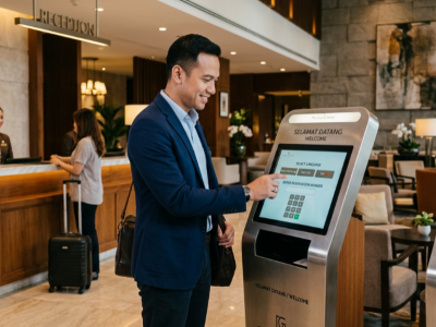 Kiosk Check-In Hotel