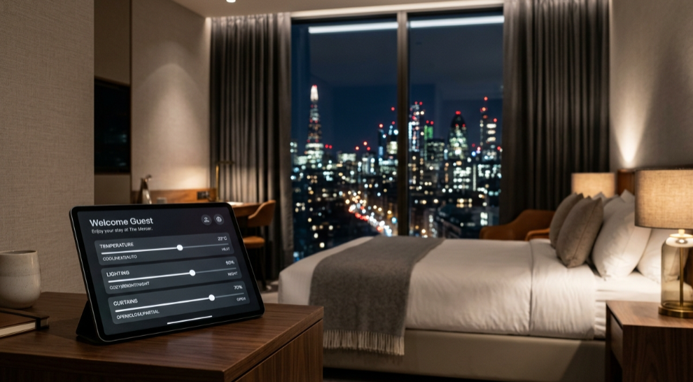 Smart Room Technology Hotel